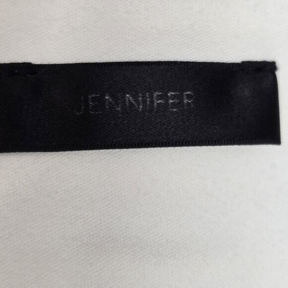 St John Jennifer Pants Womens 4 Straight Leg Cropped Ivory Designer USA Luxury - Picture 7 of 10